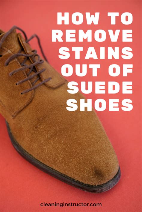 how to get stain out of fake suade shoes|remove stain on suede shoes.